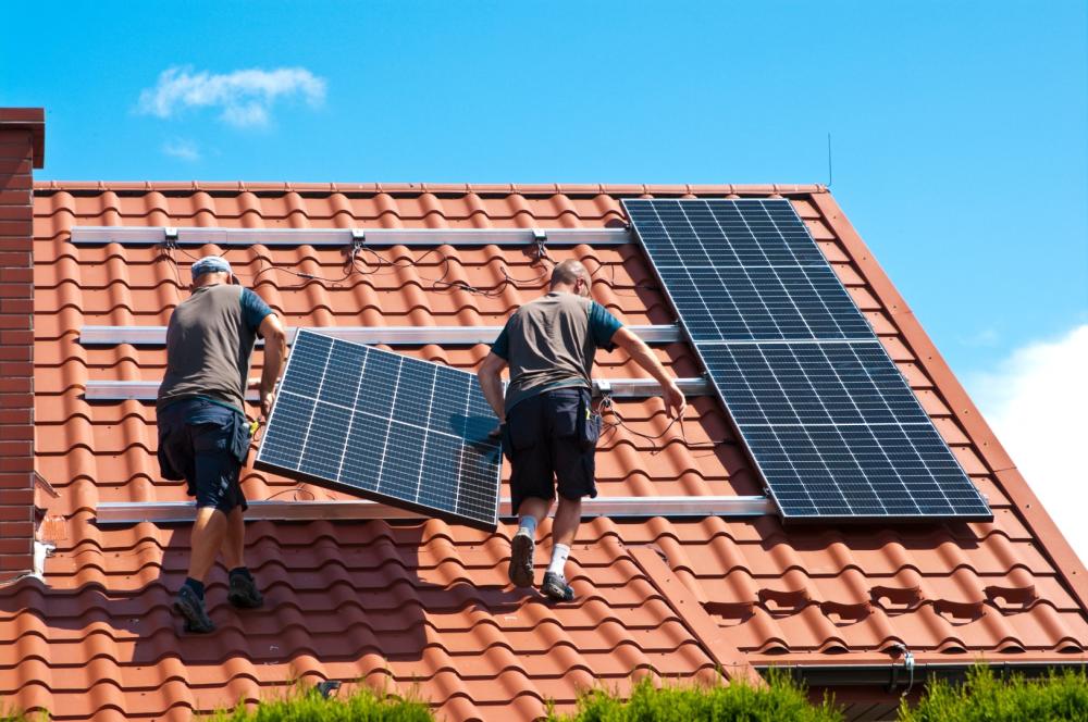 Pose panneaux solaires près de Pontchâteau 