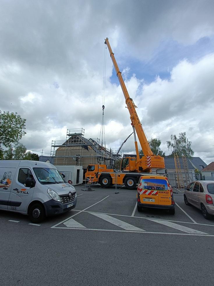 montage avec grue  34228